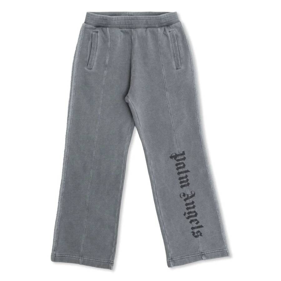 Kids Logo Print Faded Sweatpants