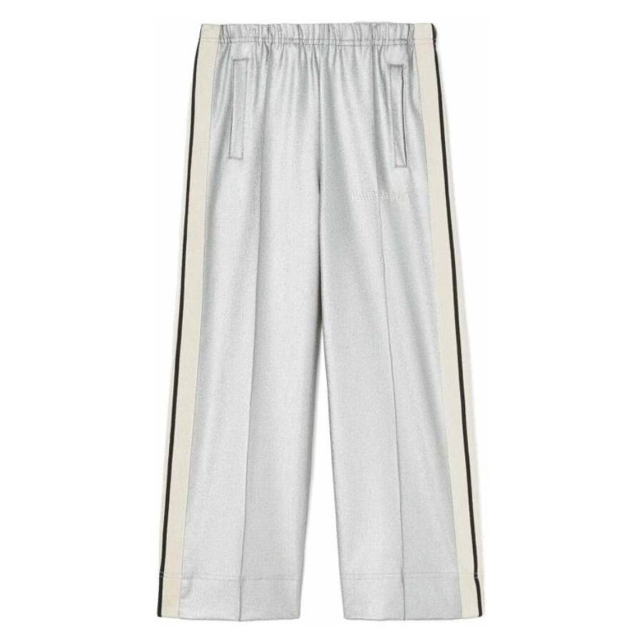 Kids Shiny Track Wide Leg Pants