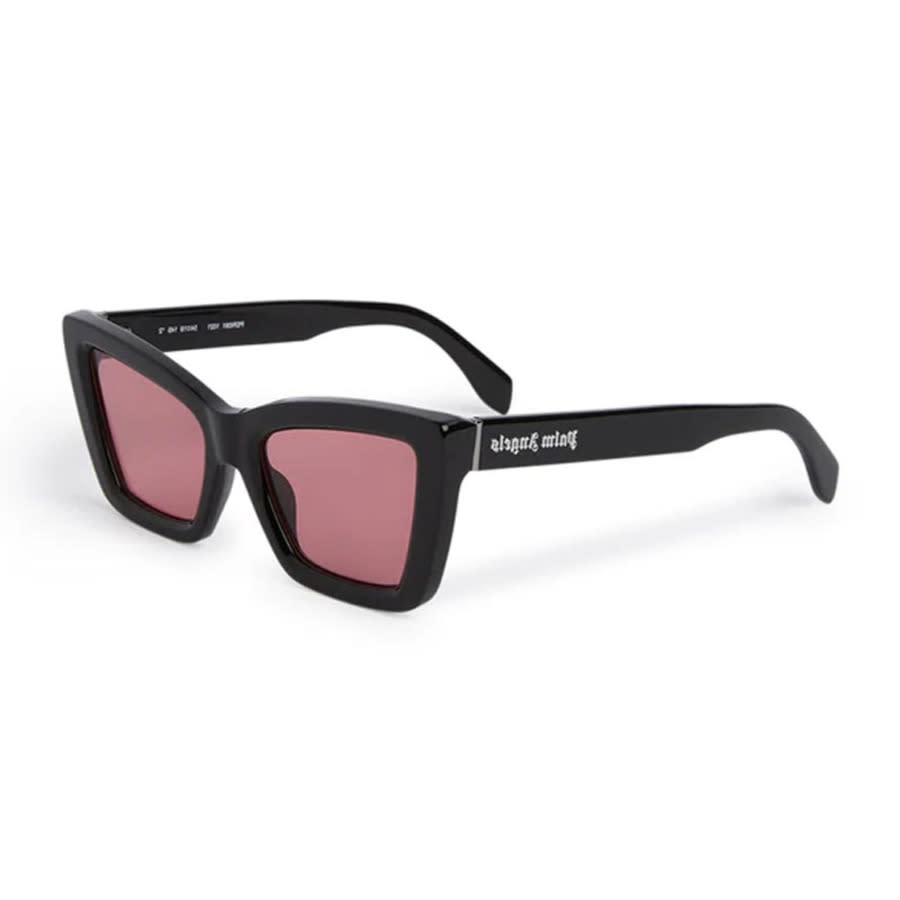 Palm Angels Ladies Black Cat Eye Sunglasses Peri091roseville 1021 In ["pink"]
