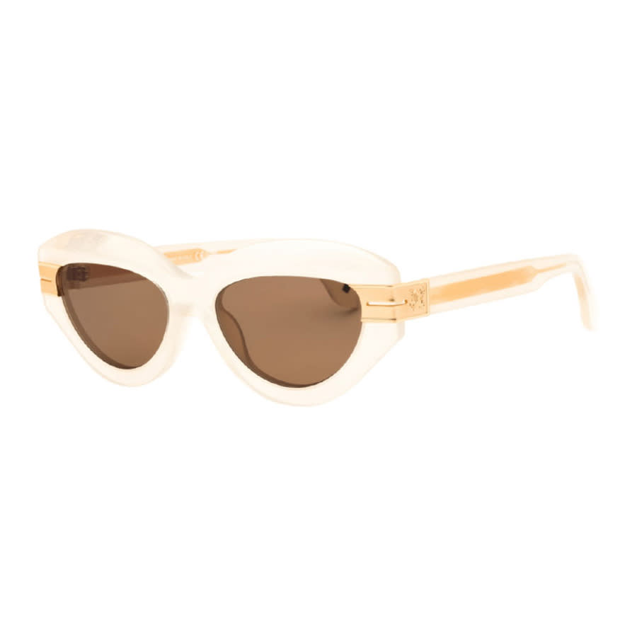 Palm Angels Ladies Black Cat Eye Sunglasses Peri10fmiracle 6164 In ["brown"]