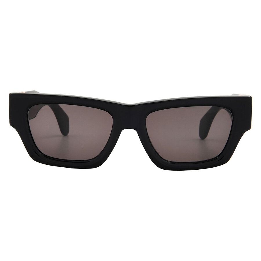 Palm Angels Magnolia Dark Grey Square Unisex Sunglasses Peri10j 1007 53 In Gold