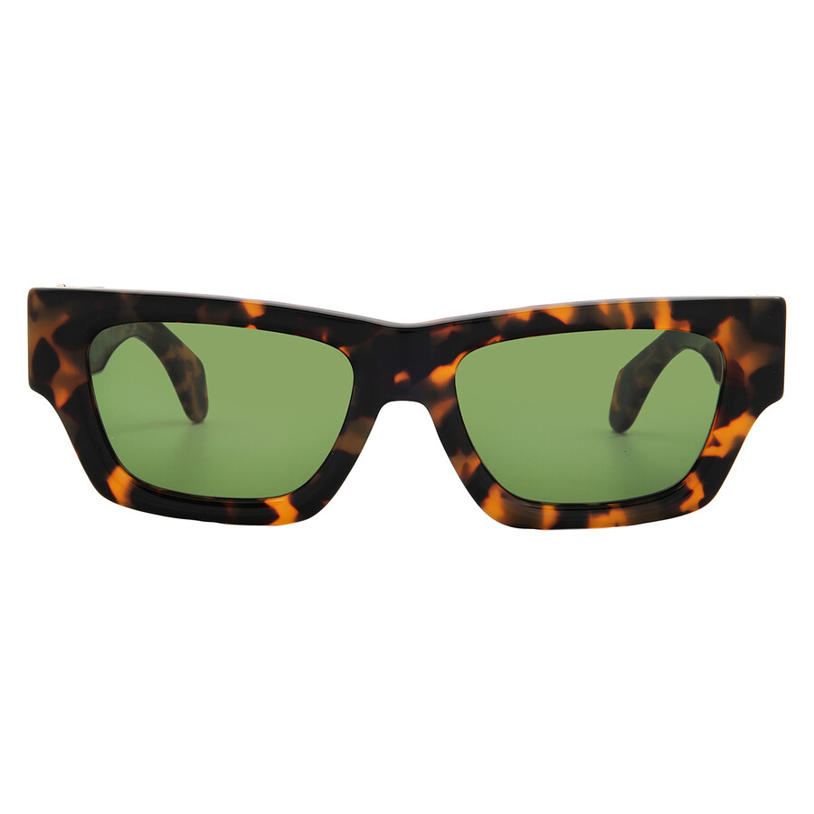 Palm Angels Magnolia Gren Square Unisex Sunglasses Peri10js 6055 53 In Brown