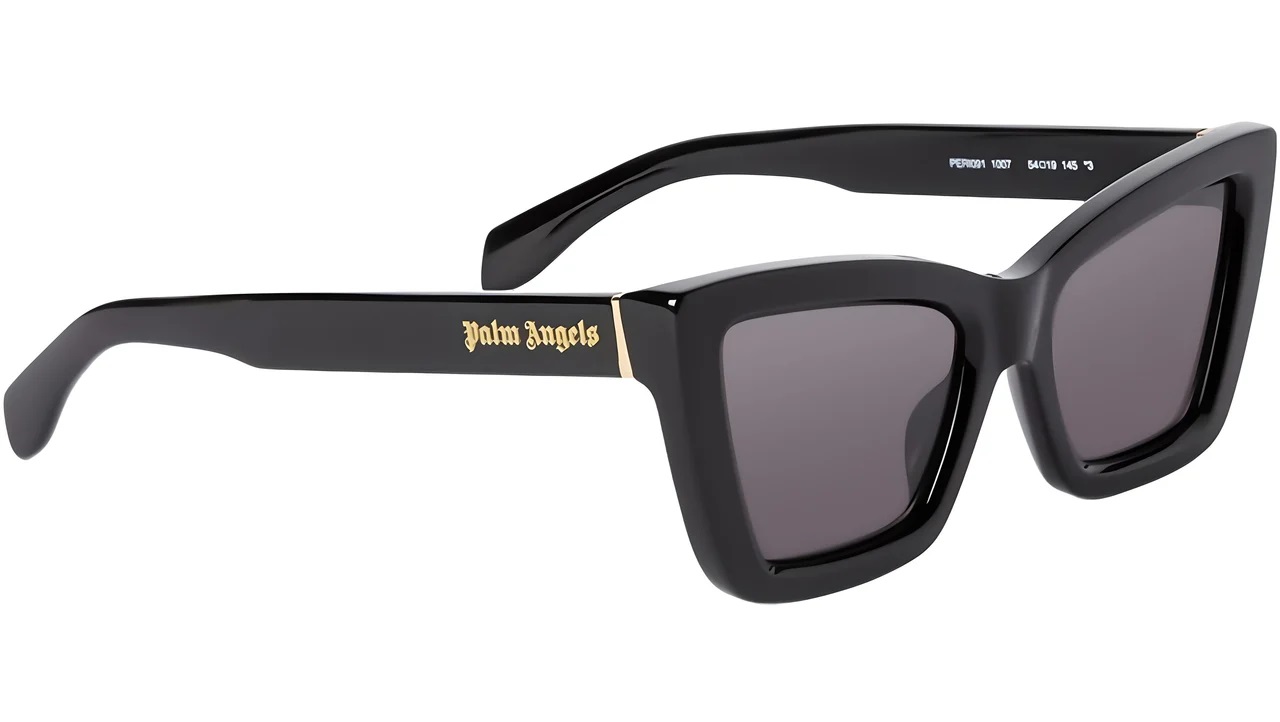 Palm Angels Roseville Grey Butterfly Unisex Sunglasses PERI091