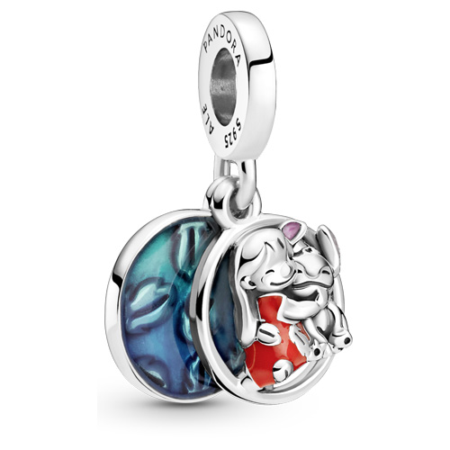 Pandora Disney Lilo & Stitch Family Dangle Charm 799383C01 ...