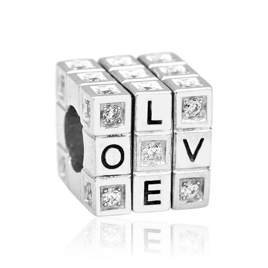 Pandora Ladies Moveable Toy Cube Charm