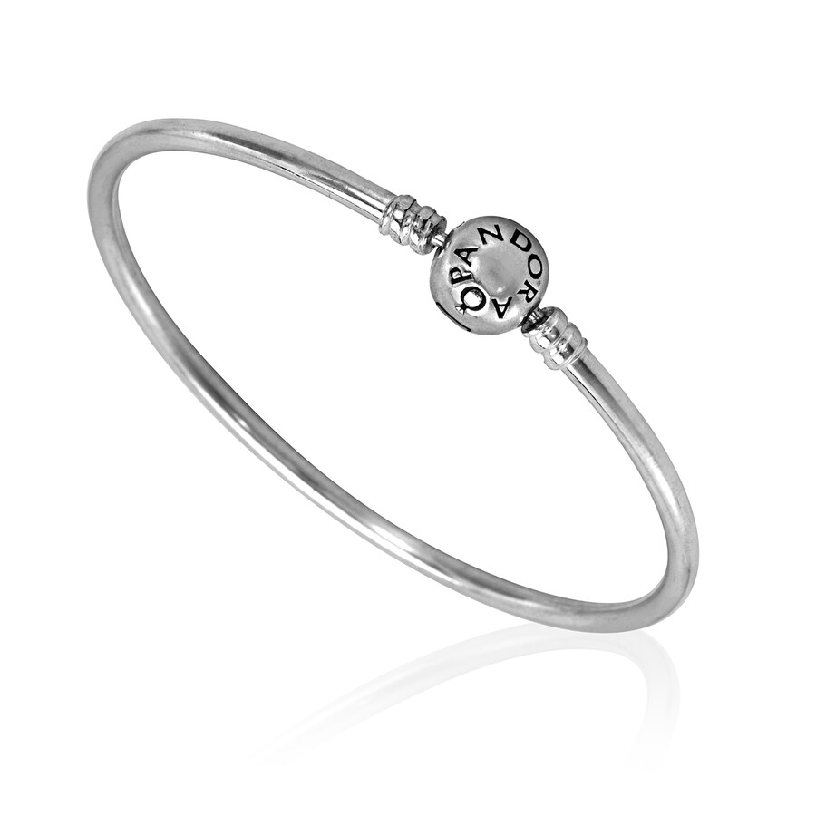 Pandora Moments Bangle In Sterling Silver