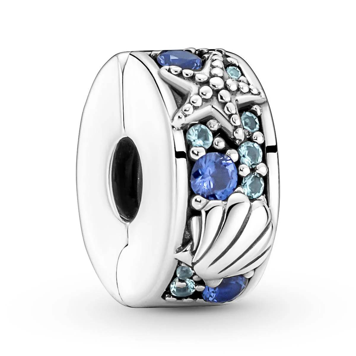 Pandora Tropical Starfish & Shell Clip Charm 791678C01