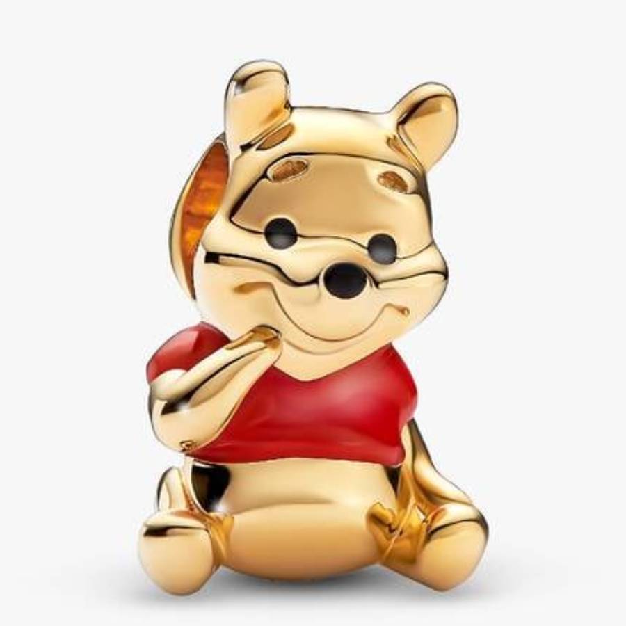 Pandora X Disney 14k Gold-plated Winnie The Pooh Bear Charm