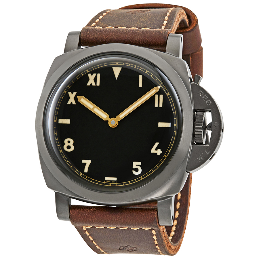 Panerai Luminor 1950 3 Days Black Dial Men's Watch PAM00629
