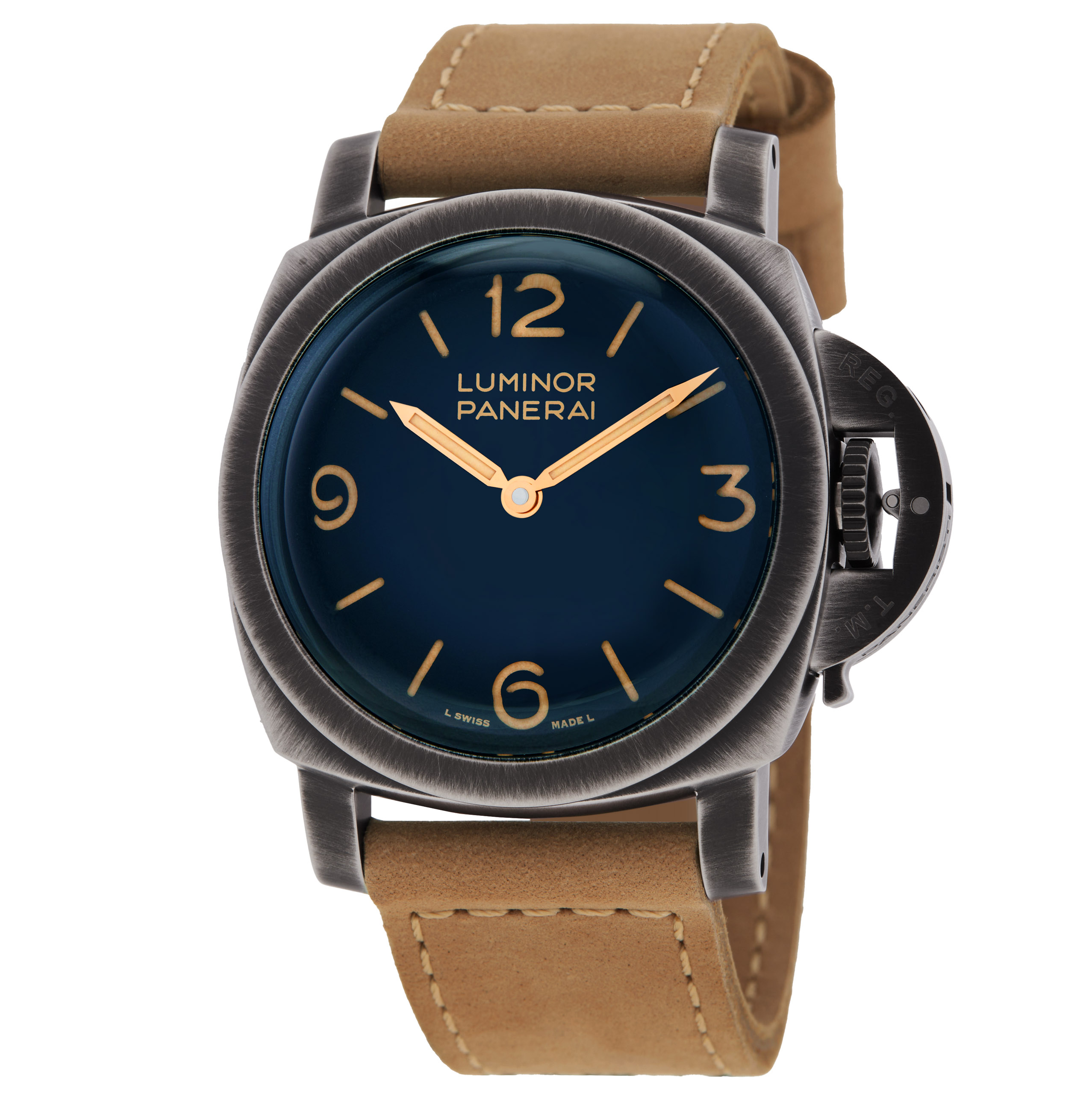 Luminor Hand Wind Blue Dial Men's Watch