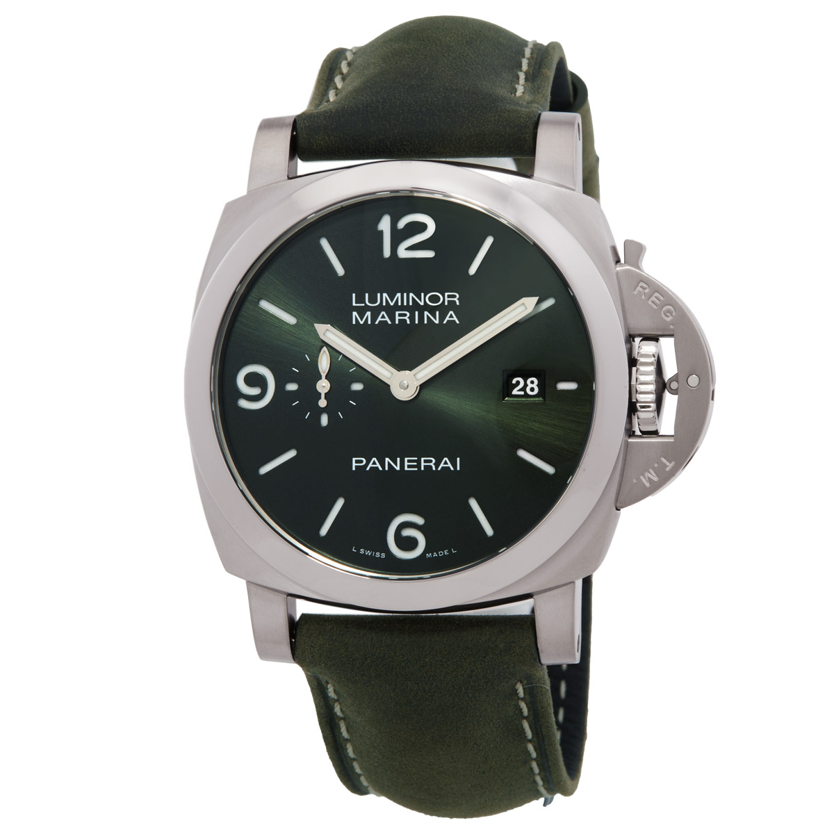 Luminor Marina Titanio Automatic Green Dial Watch
