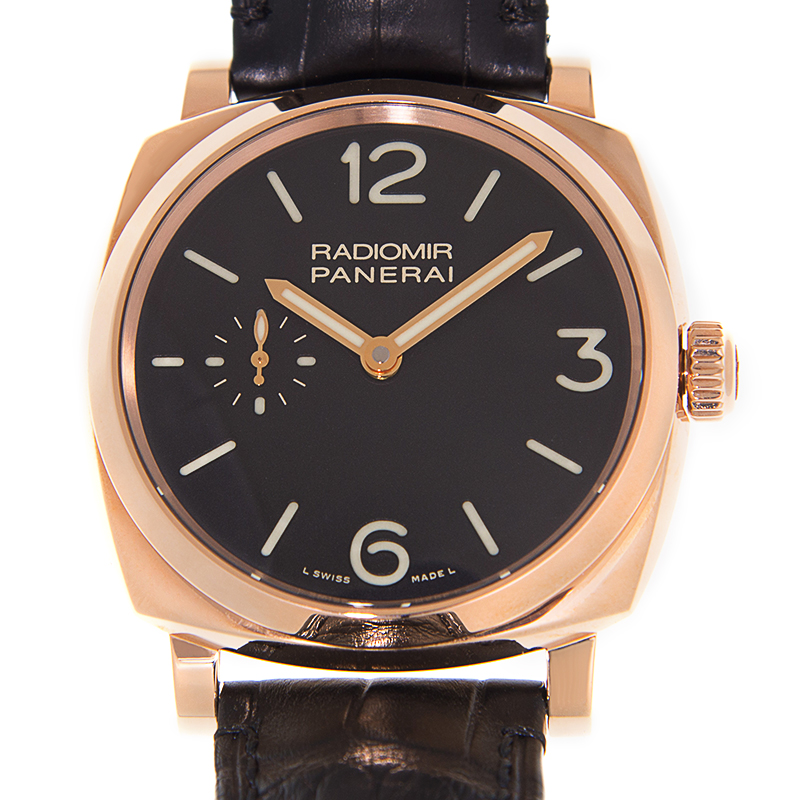 Panerai Radiomir 1940 Black Dial Men's Hand Wound Watch PAM00575