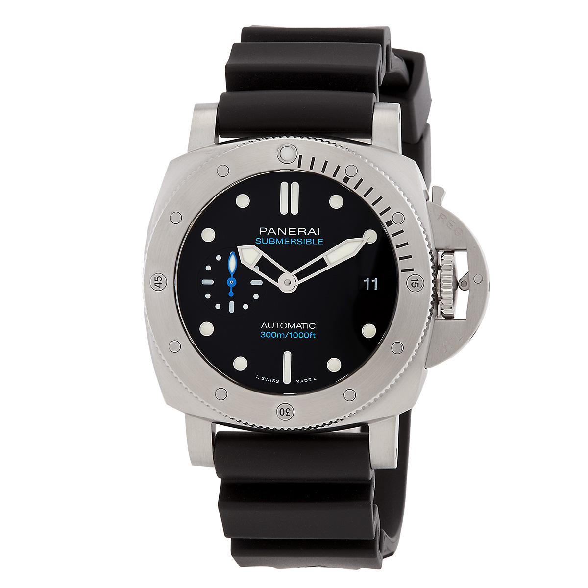Submersible 42mm Automatic Black Dial Men's Watch