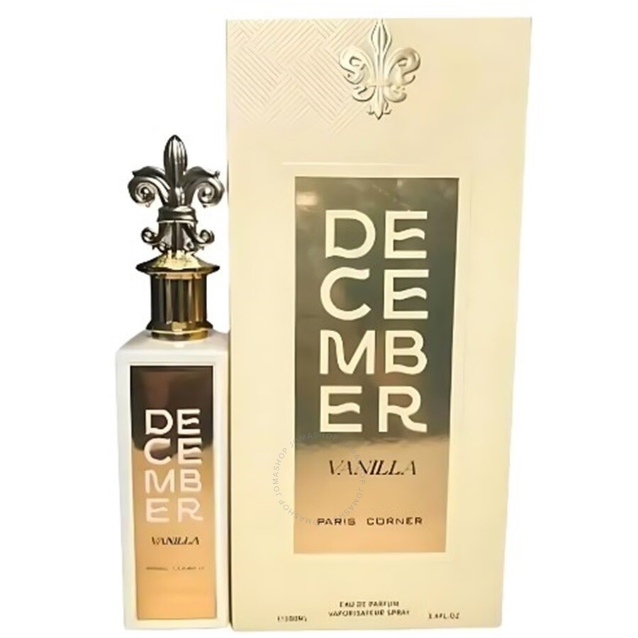 Paris Corner Ladies December Vanille Edp Spray 2.6 oz Fragrances 6290021555458
