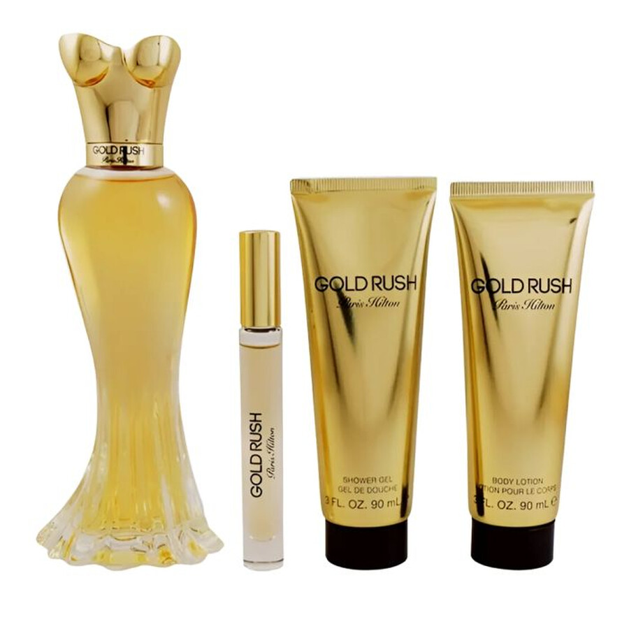 Paris Hilton Ladies Gold Rush Gift Set Fragrances 608940586976
