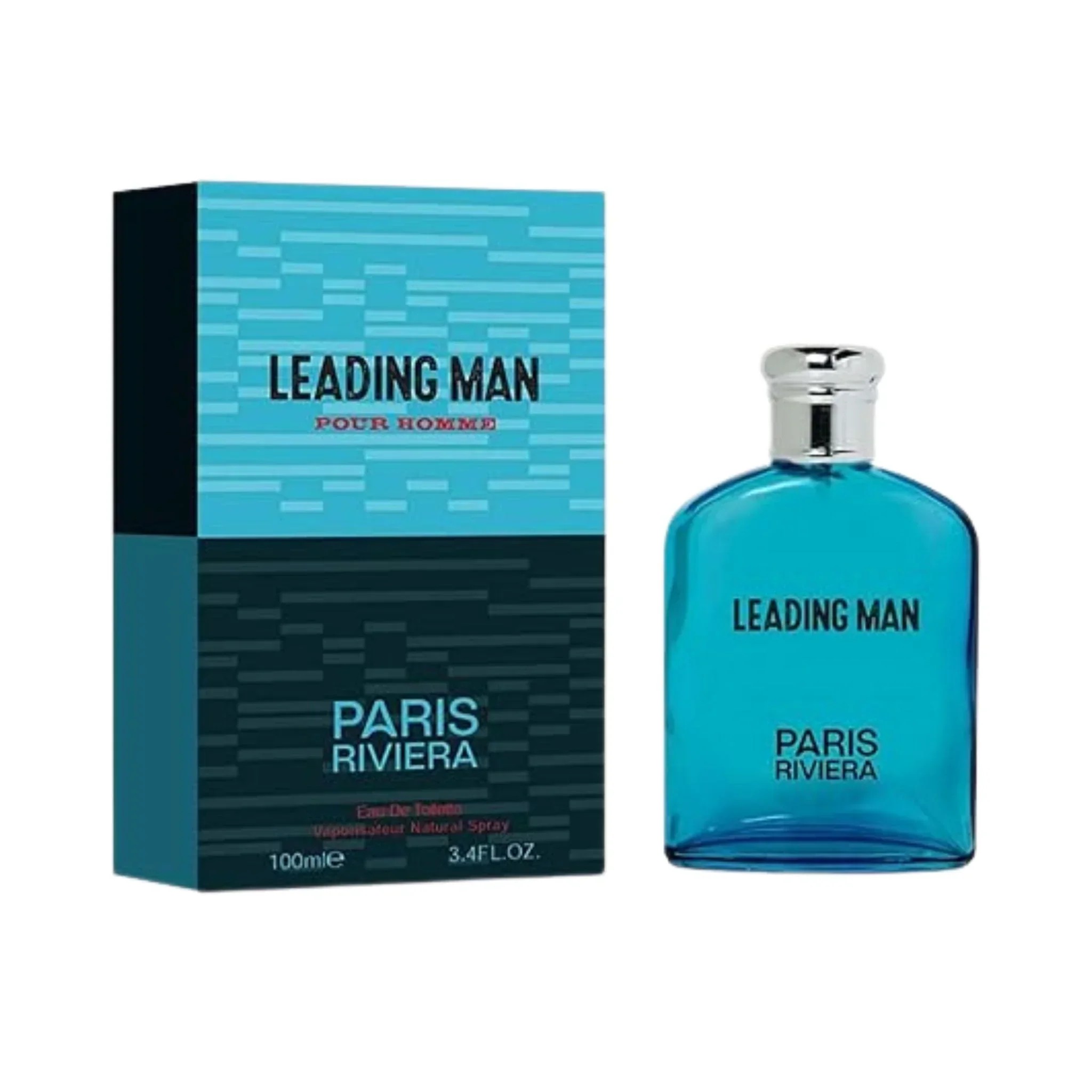 Paris Riviera Men's Leading Man EDT Spray 3.4 oz Fragrances