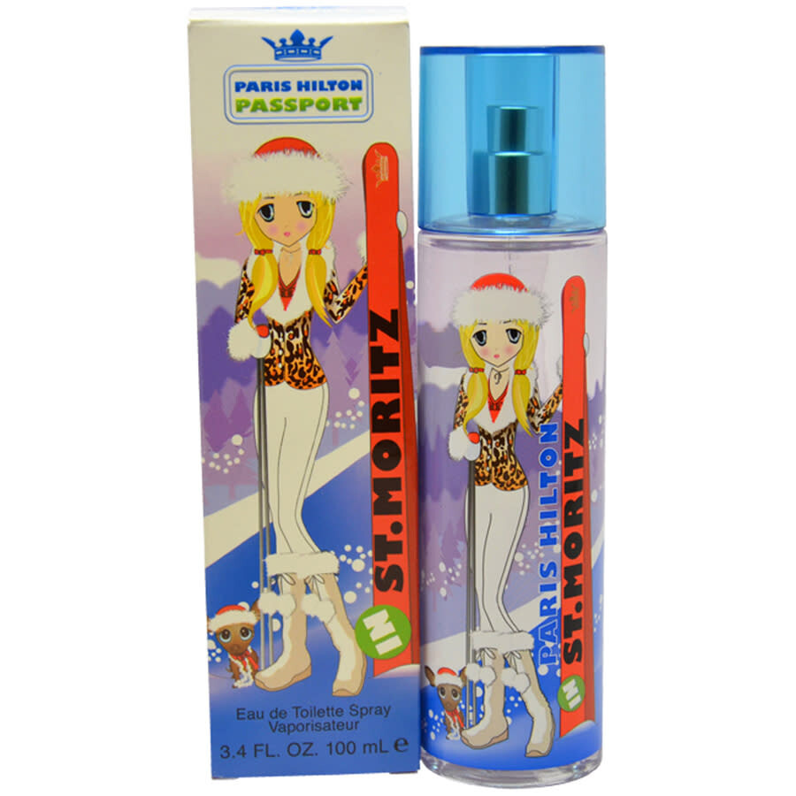 Paris Hilton Passport St. Moritz By For Women - 3.4 oz Edt Spray In Transparent