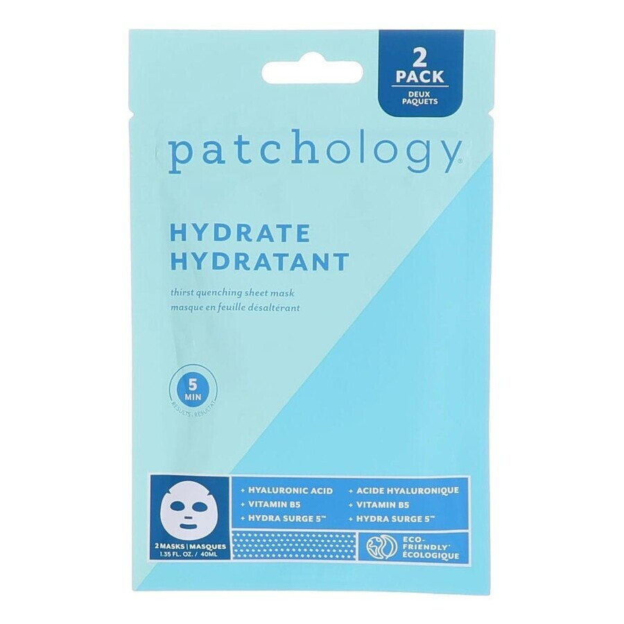 Patchology Ladies Hydrate Hydrant Face Mask Skin Care 818262024012