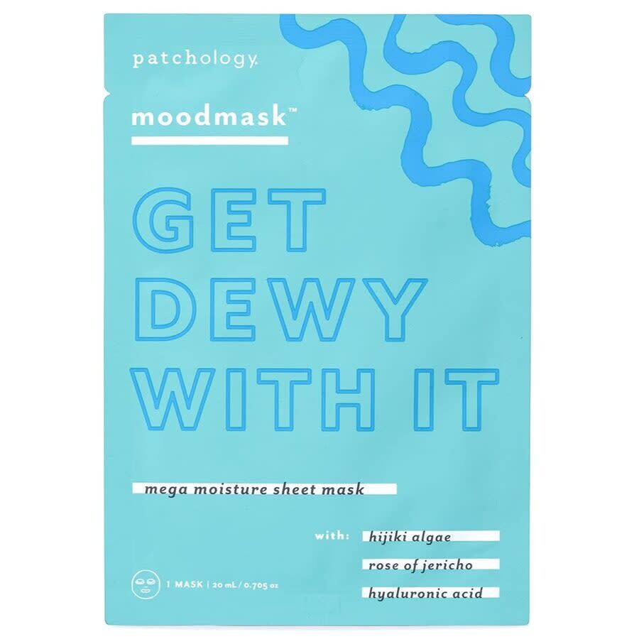 Patchology Moodmask Get Dewy With It Sheet Mask Skin Care 818262020557 In Blue