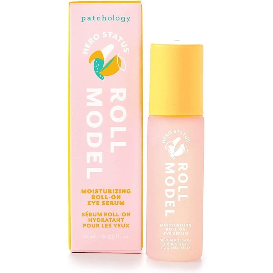Patchology Roll Model Moisturizing Eye Serum 0.37 oz Skin Care 818262022490 In Transparent