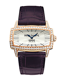 Patek Gondolo Gemma Rose Gold Ladies Watch 4981R