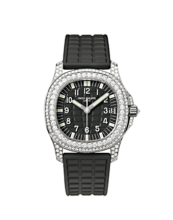Patek Philippe Aquanaut Luce Haute Joaillerie Mysterious Black Ladies Watch 5069G