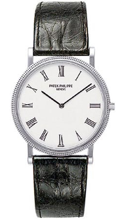 Patek Philippe Calatrava 18kt White Gold Ultra-Thin Men's Watch 3520DG