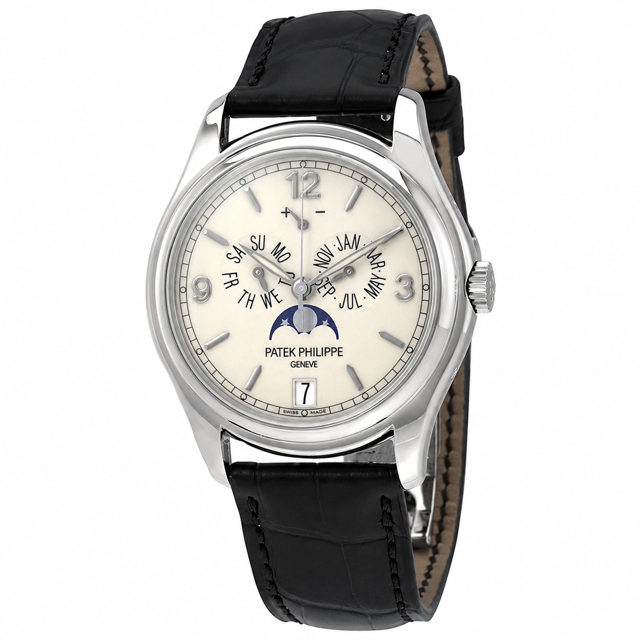 Complicated Annual Calendar 18kt White Gold Automatic Men's Watch 5146G
