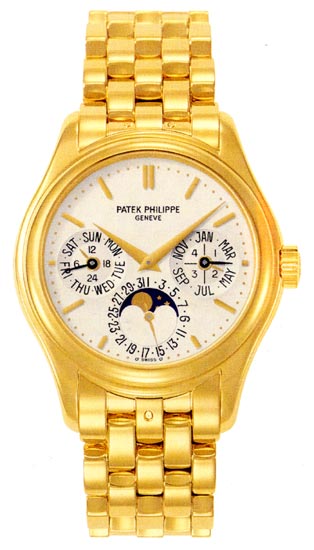 Patek Philippe Complicated Perpetual Calendar 18kt Yellow Gold Men's Watch 5136-1