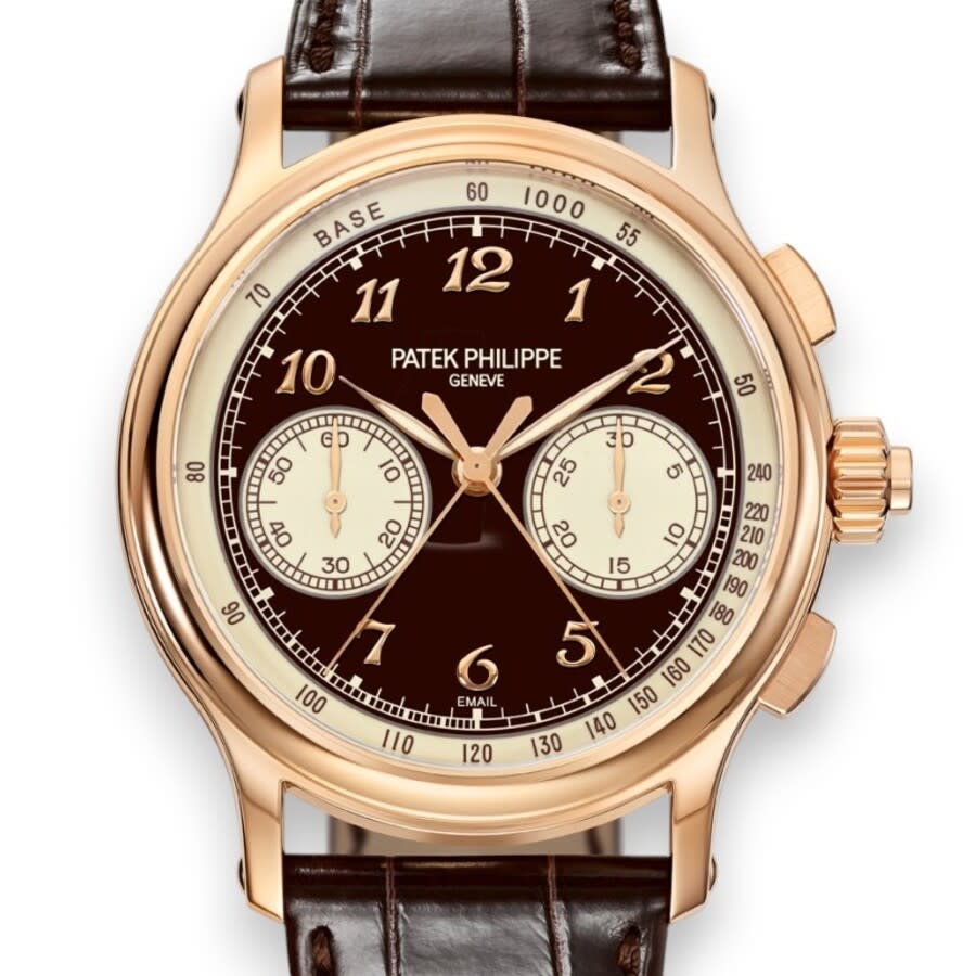 Grand Complications Chronograph Hand Wind Brown Dial Men's Watch