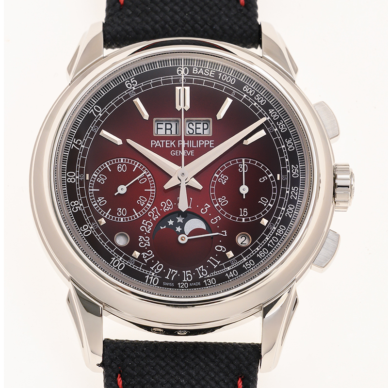 Grand Complications Chronograph Lacquered Red Dial Watch