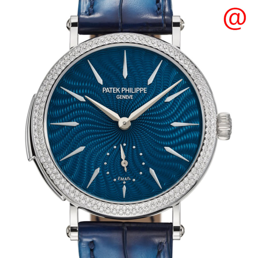Grand Complications Hand Wind Diamond Blue Dial Unisex Watch