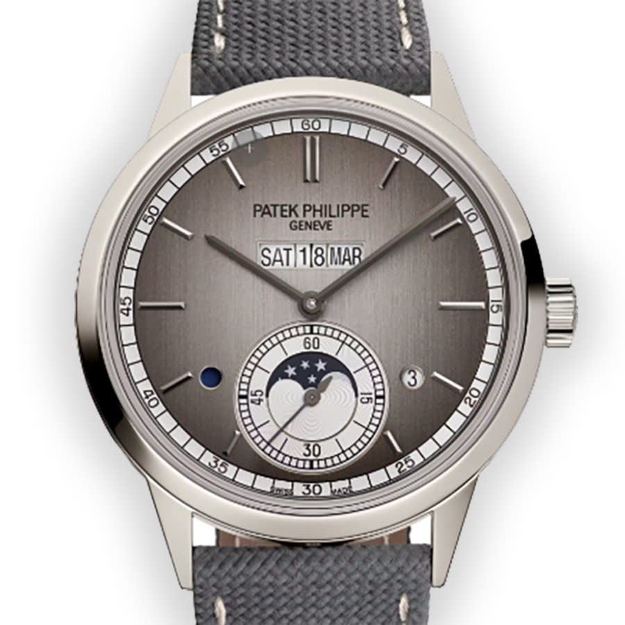 Patek Philippe Grand Complications Perpetual Hand Wind Day-Night Grey Dial Men's Watch 5236P-011
