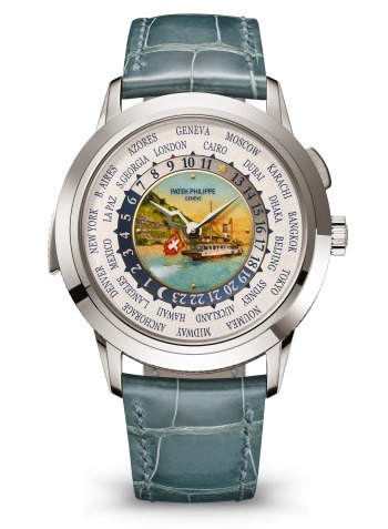 Patek Philippe Grand Complications World Time Automatic Day-Night White Dial Men's Watch 5531G-001