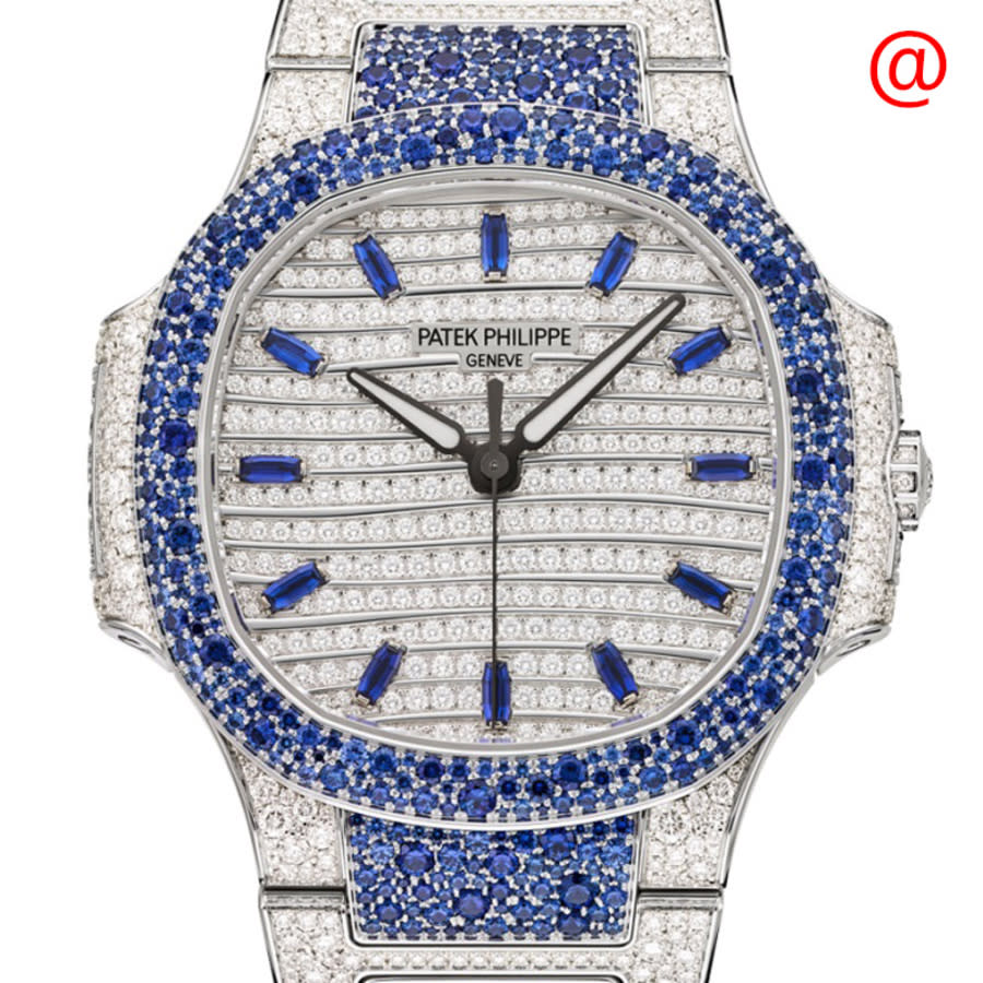 Patek Philippe Nautilus Haute Joaillerie Automatic Diamond Ladies Watch 7118/1451G-001