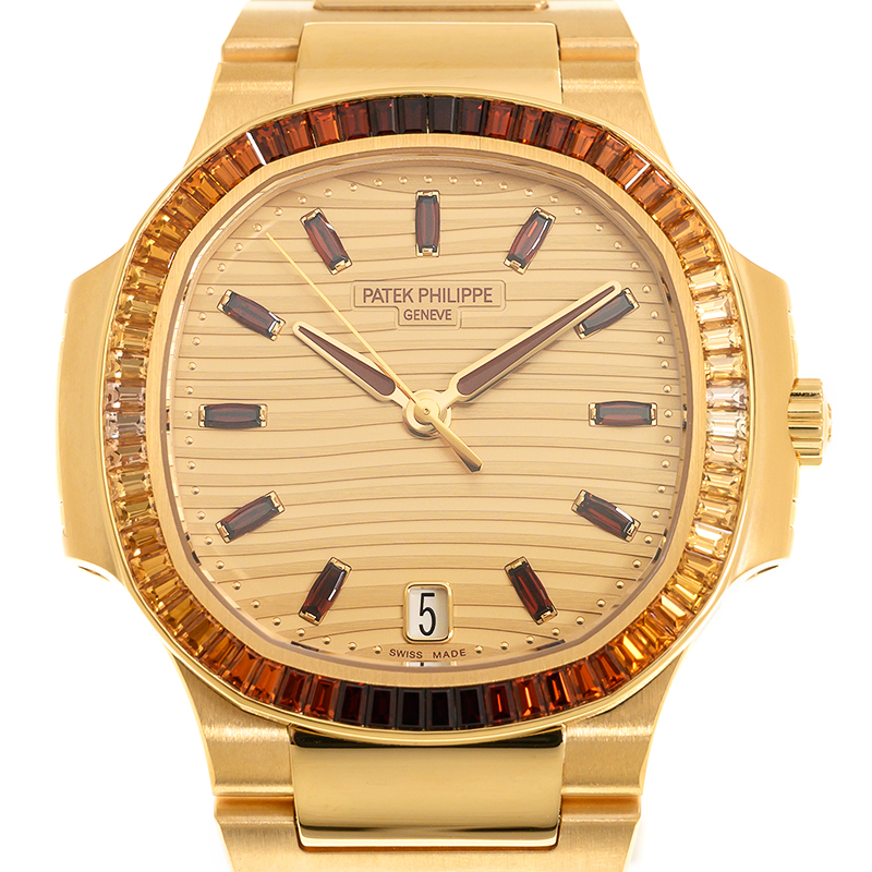 Nautilus Rose Gold Automatic Rose Dial Ladies Watch