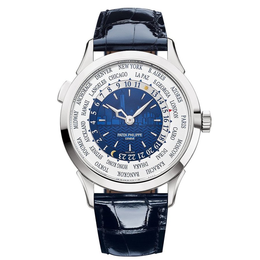 Patek Philippe White Gold World Time NY Edition Watch Ref.5230G-010