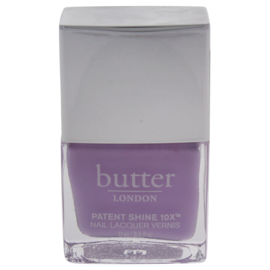 Patent Shine 10X Nail Lacquer - English Lavendar by Butter London for Women - 0.4 oz Nail Lacquer