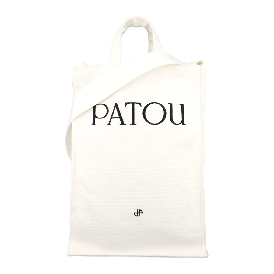 Patou Vertical Tote In White