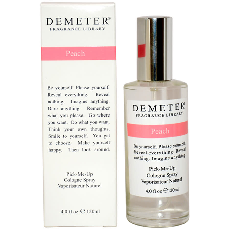 Demeter Unisex Peach Edc Spray 4.0 oz Fragrances 648389947389 In Orange