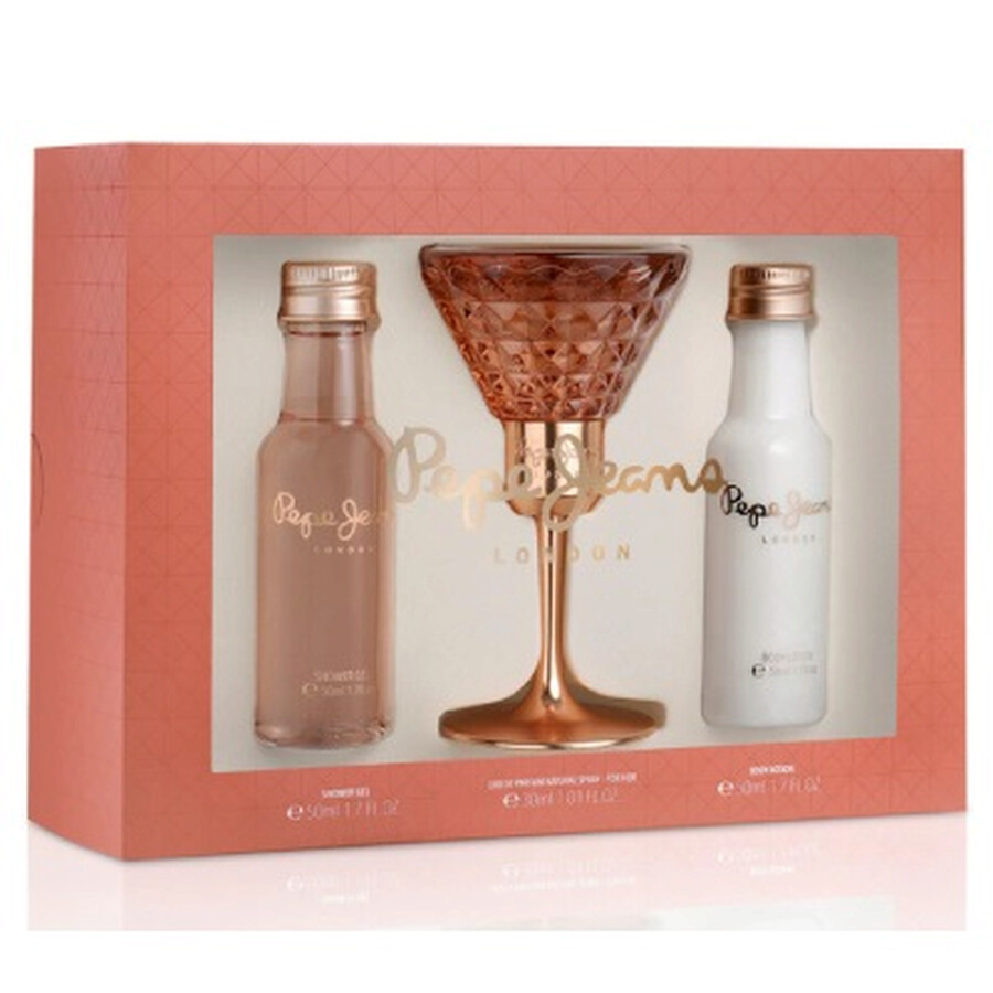 Pepe Jeans London Ladies For Her 3pc Gift Set Fragrances 8436581942101