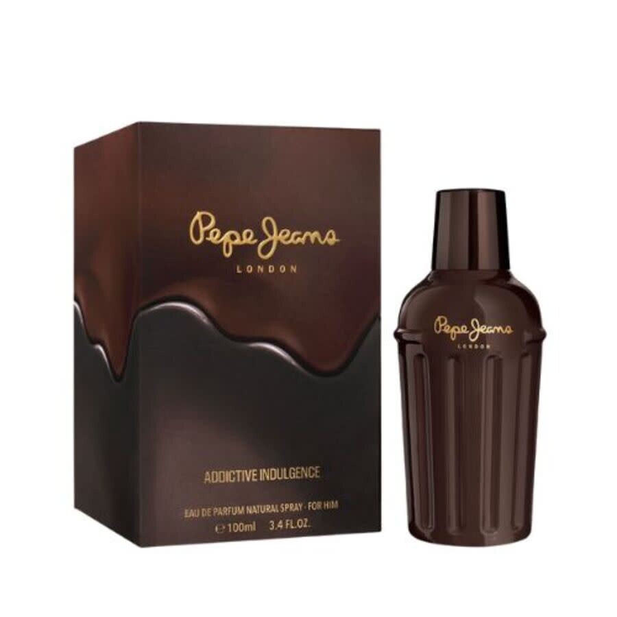 Pepe Jeans London Men's Addictive Indulgence Edp Spray 3.38 oz Fragrances 8436611104547 In Transparent
