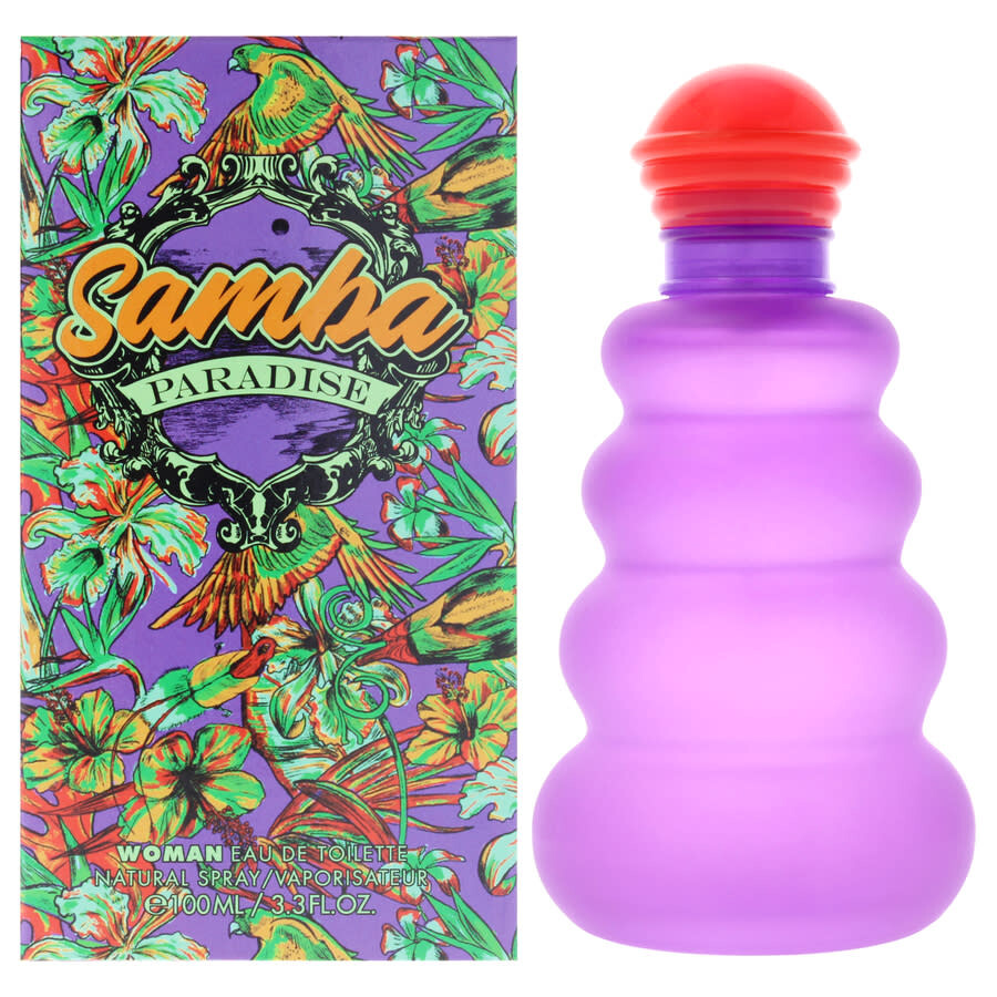 Perfumers Workshop Ladies Samba Paradise Edt Spray 3.3 oz Fragrances 008952119177 In Transparent