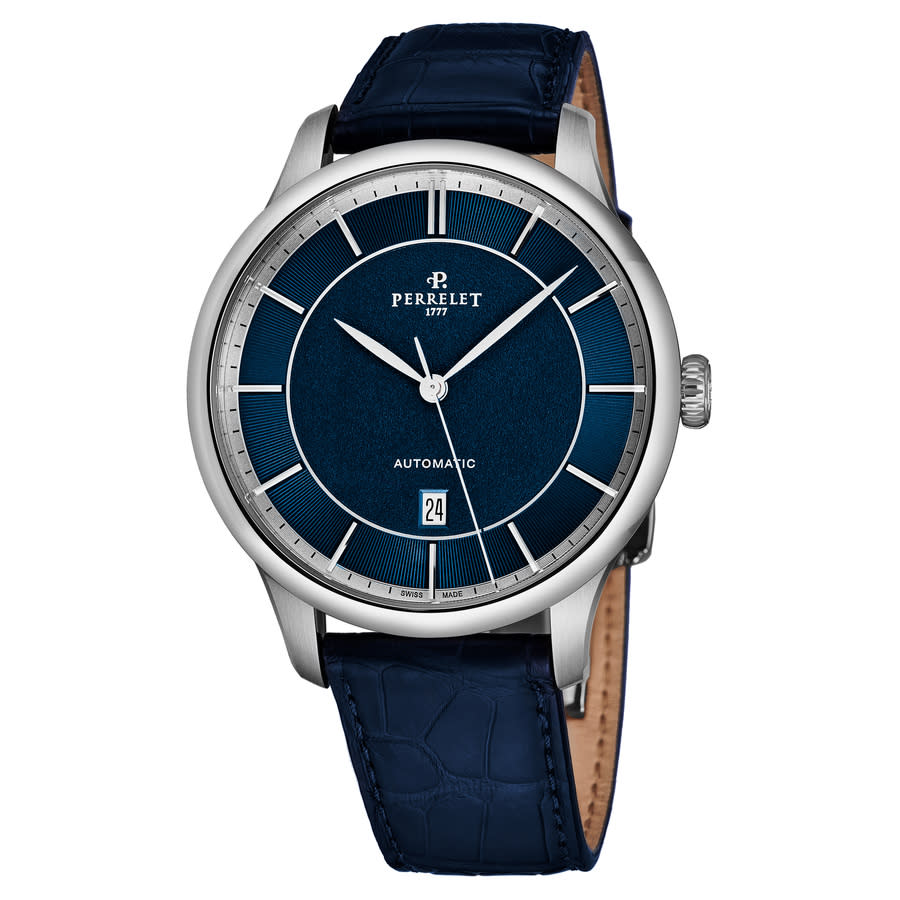 Perrelet First Class Automatic Blue Dial Men's Watch A1073/7