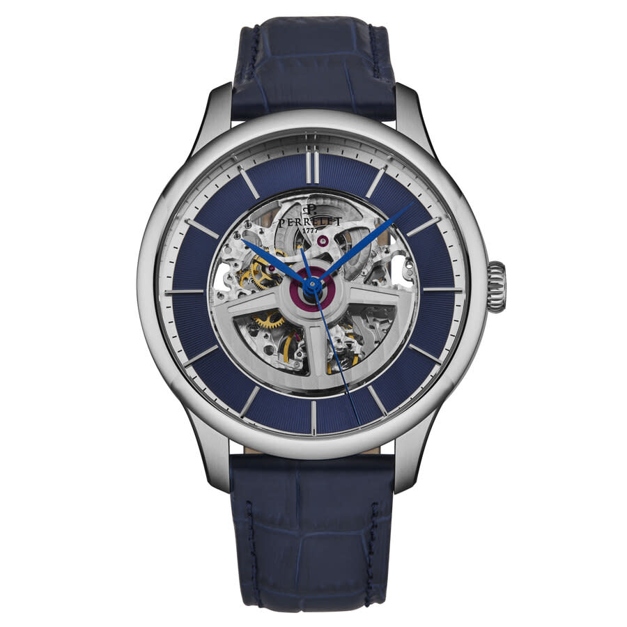 Perrelet First Class Automatic Blue Dial Men's Watch A1091/D