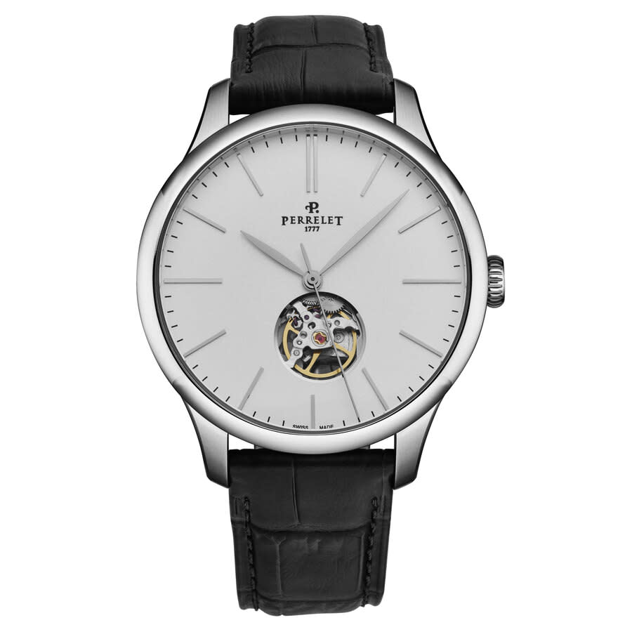 Perrelet First Class Automatic Silver Dial Men's Watch A1087/G