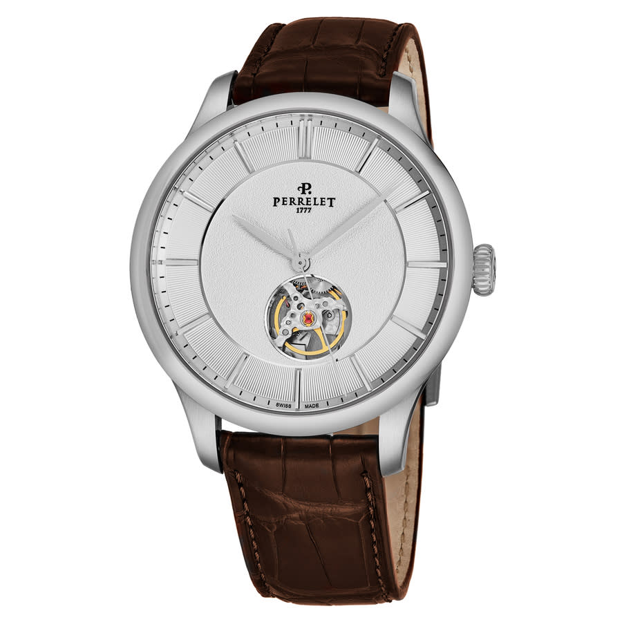 Perrelet First Class Automatic White Dial Men's Watch A1087/6