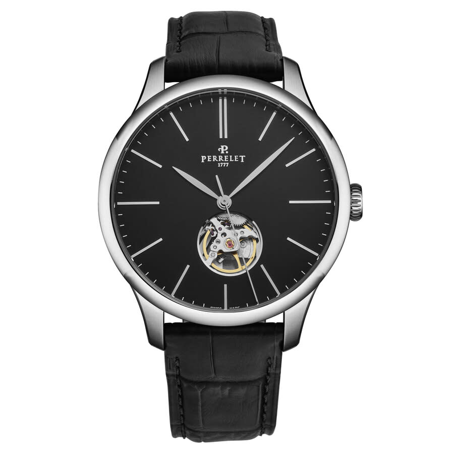 Perrelet First Class Black Dial Men's Watch A1087/H