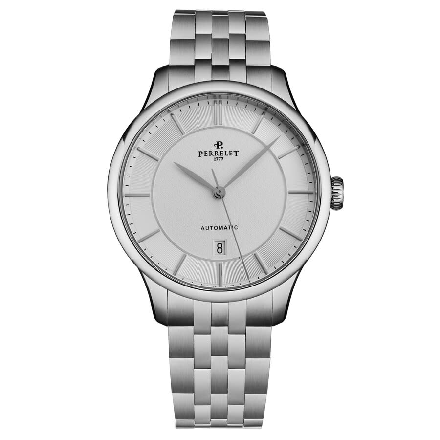 Perrelet First Class Silver-tone Dial Men's Watch A1073/8