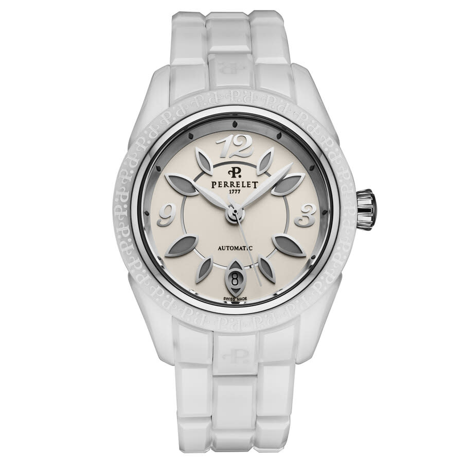 Perrelet Lady Cermc White Dial Ladies Watch A2041/A